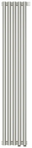Радиатор, Сунержа, Эстет-00, 1200x225-05-EU50, цвет-сталь (без покрытия), 3/4"