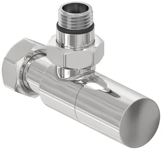 Вентиль, Сунержа, G 1/2" НР х G 3/4" НГ, угловой, цилиндр, цвет-сталь без покрытия