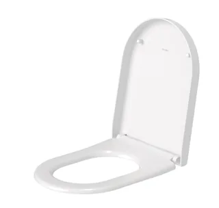Сиденье для унитаза, Duravit, Starck 2, шг 373*490, цвет-белый (ПРОДАЕТСЯ ТОЛЬКО В КОМПЛЕКТЕ С ОСНОВНЫМ ИЗДЕЛИЕМ)