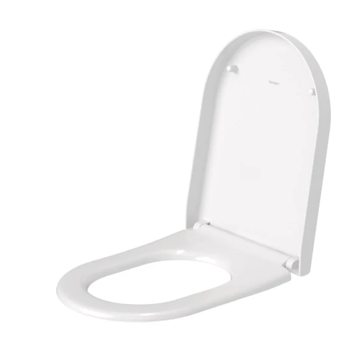 Сиденье для унитаза, Duravit, Starck 2, шг 373*490, цвет-белый (ПРОДАЕТСЯ ТОЛЬКО В КОМПЛЕКТЕ С ОСНОВНЫМ ИЗДЕЛИЕМ)
