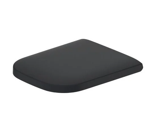 Сиденье для унитаза, Duravit, Happy D.2, шгв 367*430*48, цвет-Anthracite Matt (ПРОДАЕТСЯ ТОЛЬКО В КОМПЛЕКТЕ С ОСНОВНЫМ ИЗДЕЛИЕМ)