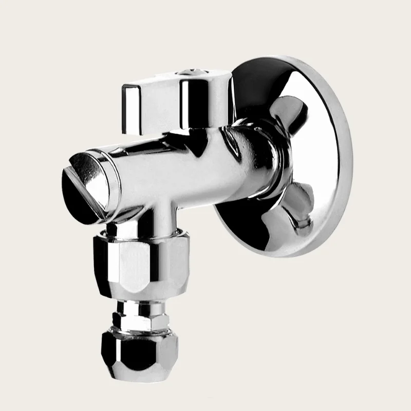 Кран-фильтр, Gessi, Technical Accessories, запорный угловой, 1/2", цвет-хром (старый арт. 01009/031)