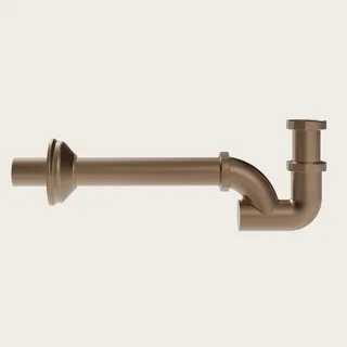 Сифон, Gessi, Technical Accessories, трубный, 1 1/4", цвет-Copper Brushed PVD