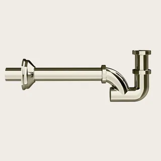 Сифон, Gessi, Technical Accessories, трубный, 1 1/4", цвет-Nickel PVD