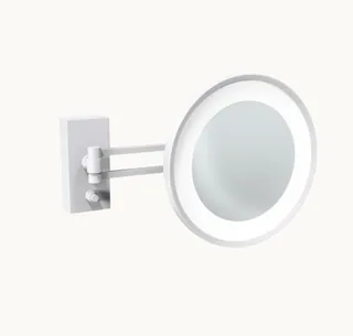 Косметическое зеркало, Decor Walther, BS 36, с подсветкой, цвет-белый матовый