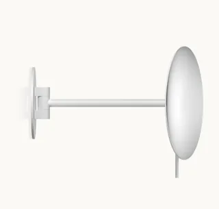 Косметическое зеркало, Decor Walther, SPT, без подсветки, цвет-белый матовый
