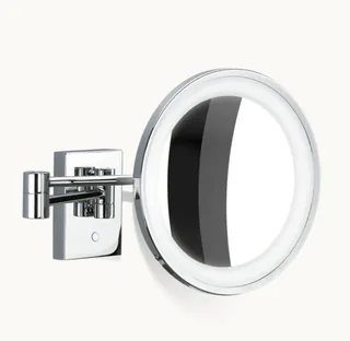 Косметическое зеркало, Decor Walther, BS, с подсветкой, цвет-хром