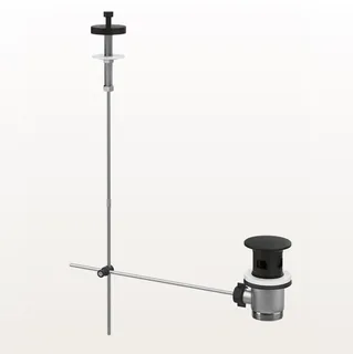Донный клапан, Gessi, Technical Accessories, для раковин, 1 1/4", цвет-черный матовый