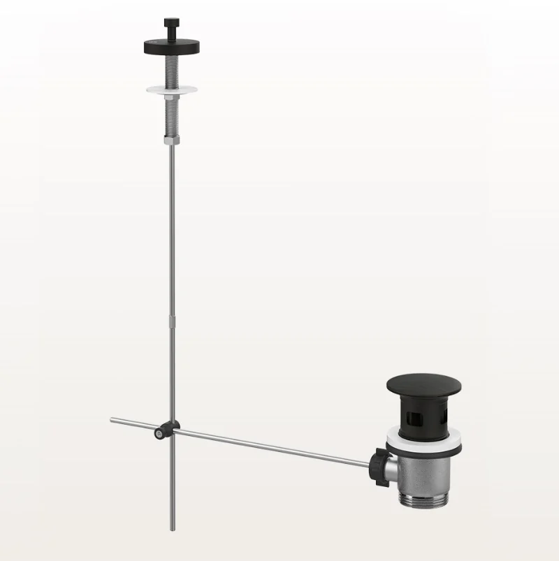 Донный клапан, Gessi, Technical Accessories, для раковин, 1 1/4", цвет-черный матовый
