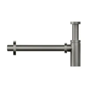 Сифон, Gessi, Technical Accessories, бутылочный, 1 1/4", цвет-Steel Brushed
