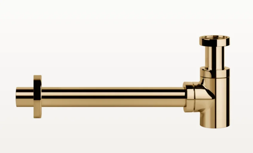 Сифон, Gessi, Technical Accessories, для биде, округлый, 1 1/4", цвет-Warm Bronze PVD