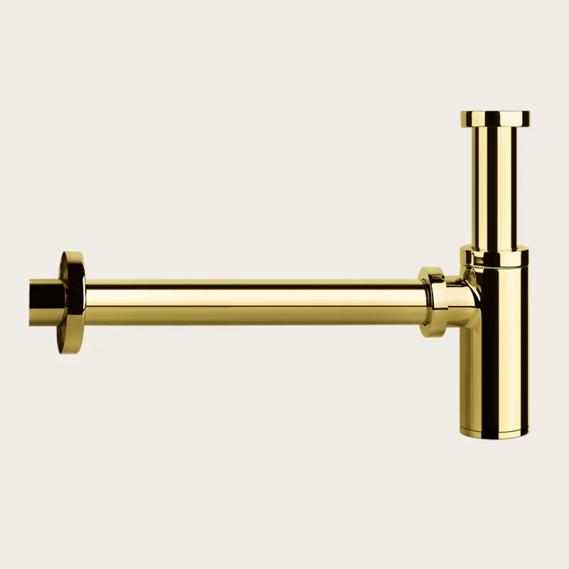 Сифон, Gessi, Technical Accessories, бутылочный, 1 1/4", цвет-Gold PVD