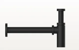 Сифон, Gessi, Technical Accessories, для раковины, округлый, 1 1/4", цвет-черный XL