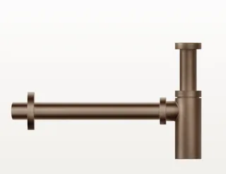Сифон, Gessi, Technical Accessories, для раковины, округлый, 1 1/4", цвет-Copper Brushed PVD — иконка