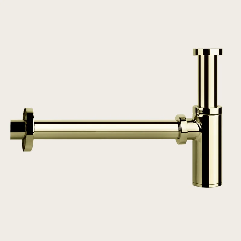 Сифон, Gessi, Technical Accessories, бутылочный, 1 1/4", цвет-Brass PVD