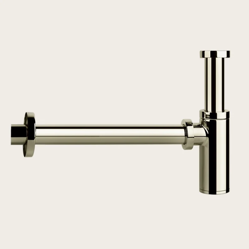 Сифон, Gessi, Technical Accessories, бутылочный, 1 1/4", цвет-Nickel PVD