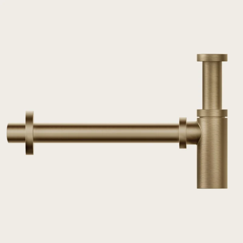 Сифон, Gessi, Technical Accessories, бутылочный, 1 1/4", цвет-Warm Bronze Brushed PVD