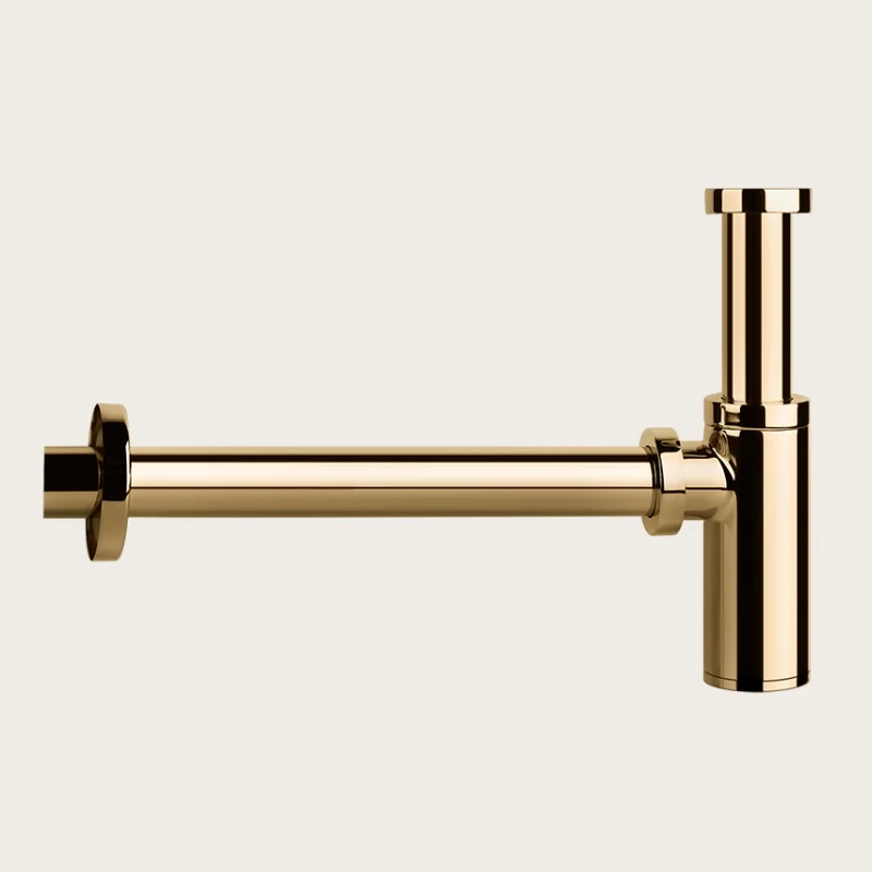 Сифон, Gessi, Technical Accessories, бутылочный, 1 1/4", цвет-Warm Bronze PVD