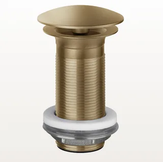 Донный клапан, Gessi, Technical Accessories, для раковин, 1 1/4", цвет-Warm Bronze Brushed PVD