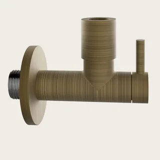 Кран-фильтр, Gessi, Technical Accessories, запорный, 1/2", цвет-Antique Brass
