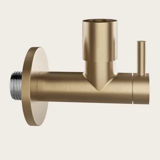 Кран-фильтр, Gessi, Technical Accessories, запорный, 1/2", цвет-Warm Bronze Brushed PVD