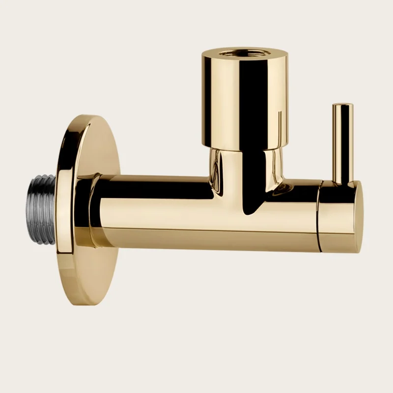 Кран-фильтр, Gessi, Technical Accessories, запорный, 1/2", цвет-Warm Bronze PVD