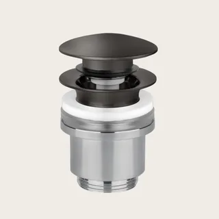 Донный клапан, Gessi, Technical Accessories, для раковин, 1 1/4", цвет-Black Metal Brushed PVD