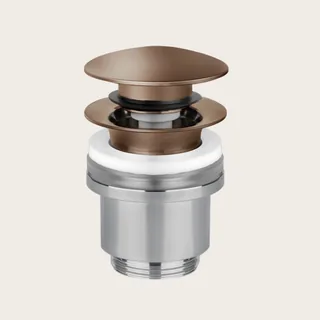 Донный клапан, Gessi, Technical Accessories, для раковин, 1 1/4", цвет-Copper Brushed PVD