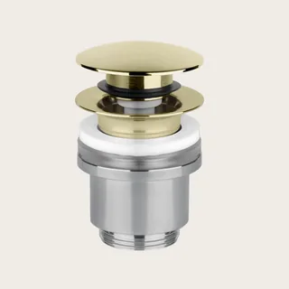 Донный клапан, Gessi, Technical Accessories, для раковин, 1 1/4", цвет-Brass PVD