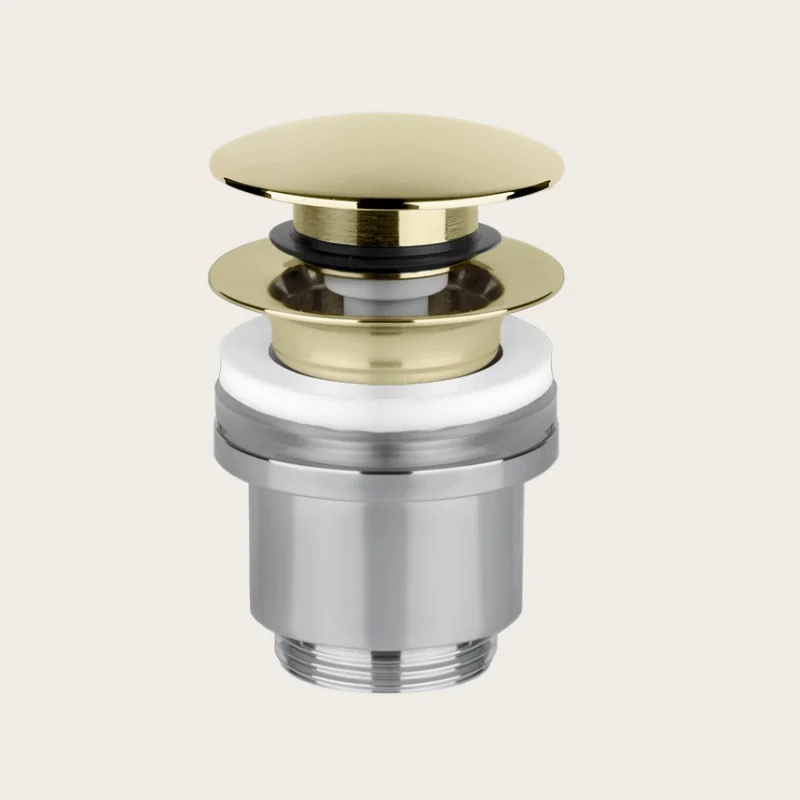 Донный клапан, Gessi, Technical Accessories, для раковин, 1 1/4", цвет-Brass PVD