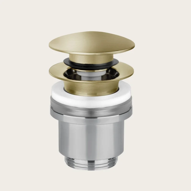 Донный клапан, Gessi, Technical Accessories, для раковин, 1 1/4", цвет-Brushed Brass PVD