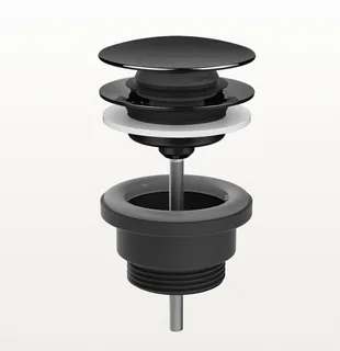 Донный клапан, Gessi, Technical Accessories, для раковин, 1 1/4", цвет-Black Metal PVD — иконка