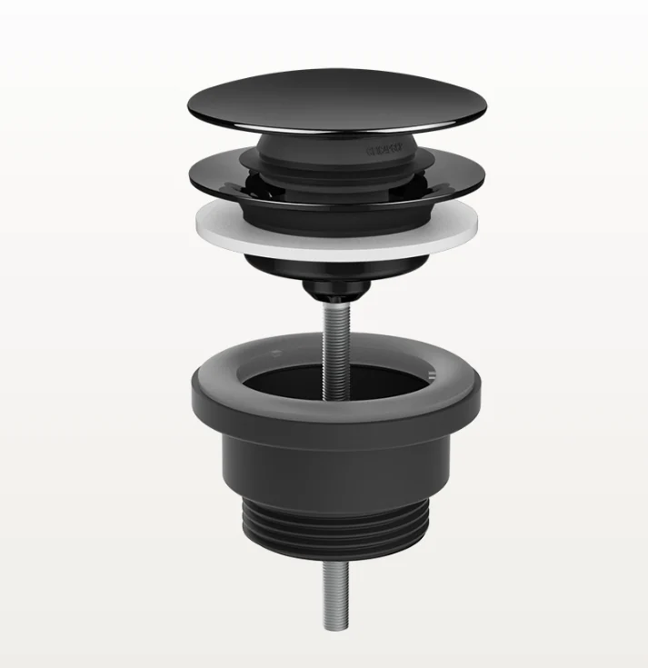 Донный клапан, Gessi, Technical Accessories, для раковин, 1 1/4", цвет-Black Metal PVD