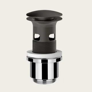 Донный клапан, Gessi, Technical Accessories, для раковин, 1 1/4", цвет-Black Metal Brushed PVD