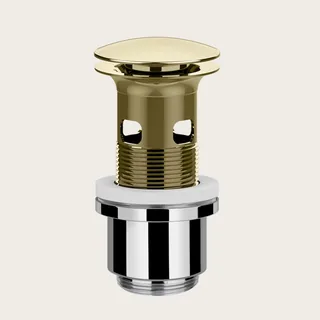 Донный клапан, Gessi, Technical Accessories, для раковин, 1 1/4", цвет-Brass PVD — иконка