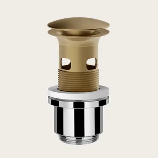 Донный клапан, Gessi, Technical Accessories, для раковин, 1 1/4", цвет-Warm Bronze Brushed PVD