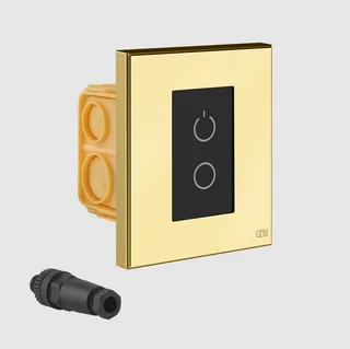 Дополнительный комплект емкостной клавиатуры, Gessi, для управления хромотерапией с IP-разъемом, цвет-Gold PVD