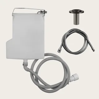 Система сбора воды, Gessi, Inciso, для ручного душа, цвет-Black Metal Brushed PVD — иконка