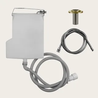 Система сбора воды, Gessi, Inciso, для ручного душа, цвет-Brushed Brass PVD — иконка