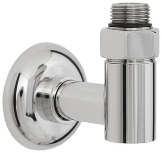 Набор комплектующих, Сунержа, Стилье, G 1/2" НР х G 1/2" НР, угловой, цвет-сталь без покрытия