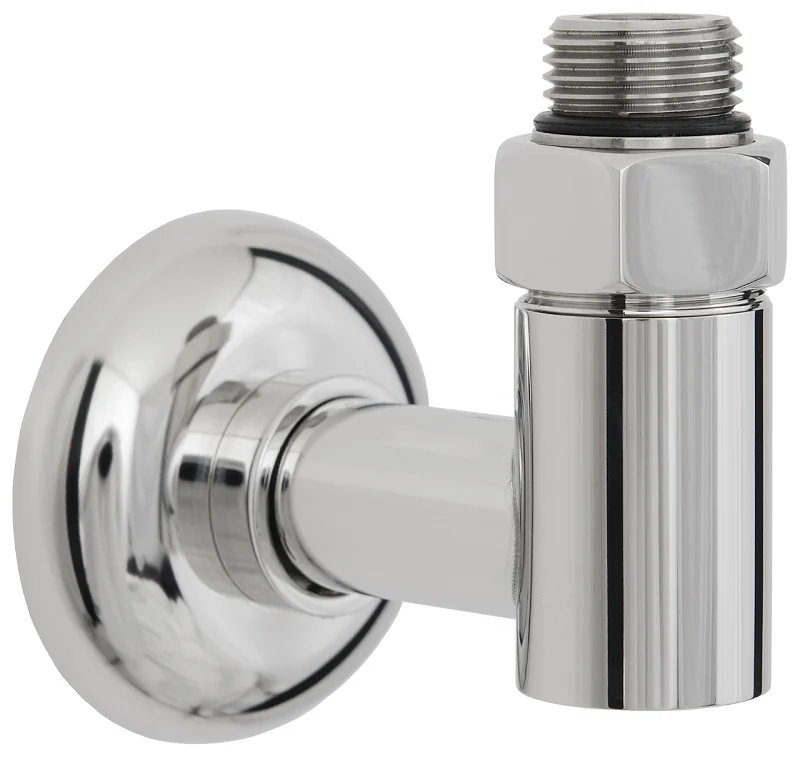 Набор комплектующих, Сунержа, Стилье, G 1/2" НР х G 1/2" НР, угловой, цвет-сталь без покрытия
