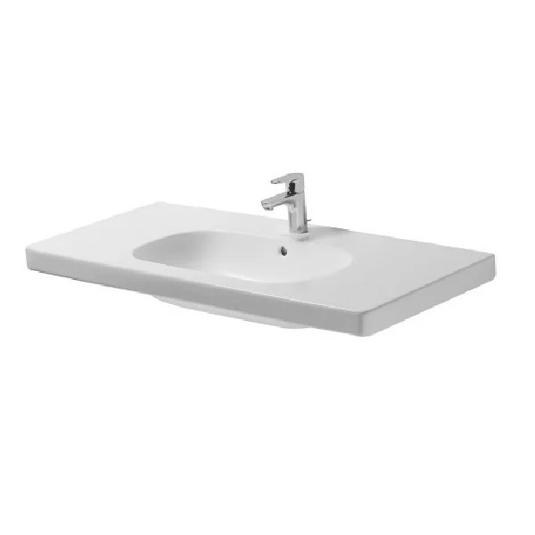 Раковина, Duravit, D-Code, шгв 1050*480*180, отверстия для смесителя-1, цвет-белый (ПРОДАЕТСЯ ТОЛЬКО В КОМПЛЕКТЕ С ОСНОВНЫМ ИЗДЕЛИЕМ)