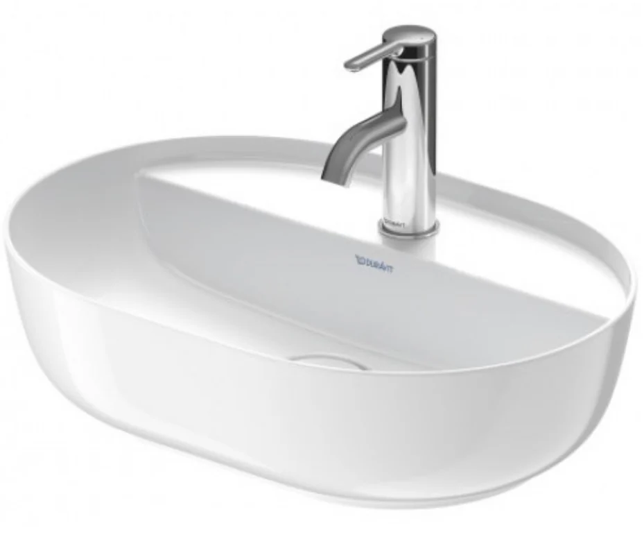 Раковина, Duravit, Luv, шгв 500*350*140, отверстия для смесителя-1, цвет-белый