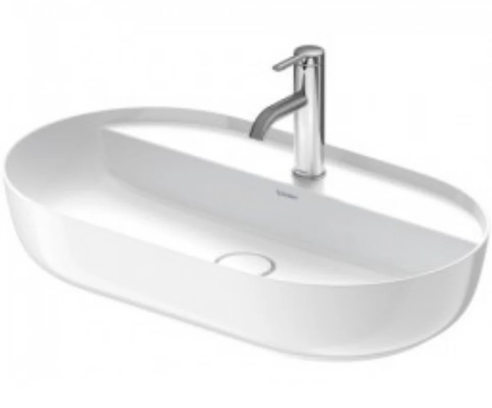 Раковина, Duravit, Luv, шгв 700*400*140, отверстия для смесителя-1, цвет-белый