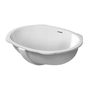 Мебельная раковина, Duravit, Santosa, шг 510*375, цвет-белый