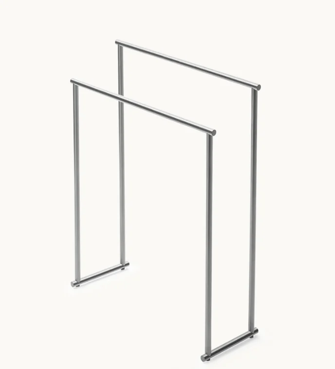 Полотенцедержатель, Decor Walther, Bar, HT, шгв 700*250*870, цвет-сталь матовая