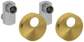 Эксцентрик, Сунержа, TUBE, присоединительный размер-НР G 1/2" / НР G 3/4", цвет-латунь состаренная