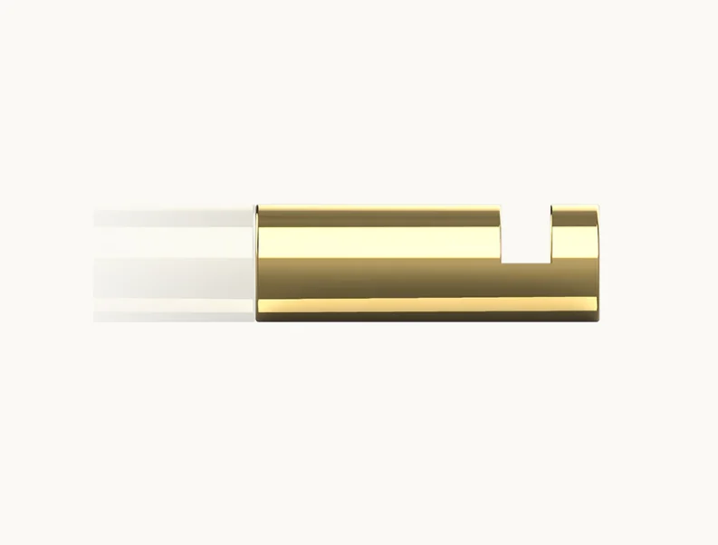 Крючок, Decor Walther, MIKADO, HAK1, шгв 12*35*12, цвет-золото