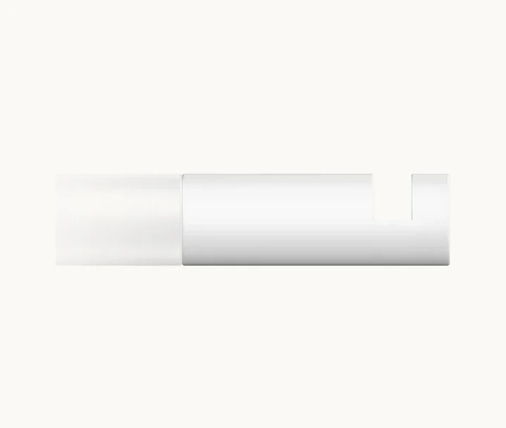Крючок, Decor Walther, MIKADO, HAK1, шгв 12*35*12, цвет-белый матовый