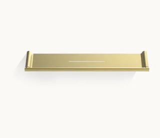 Полка, Decor Walther, MIKADO, ABL40, шгв 400*82*18, цвет-латунь матовая